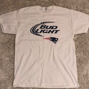 Bud Light X Patriots t-shirt